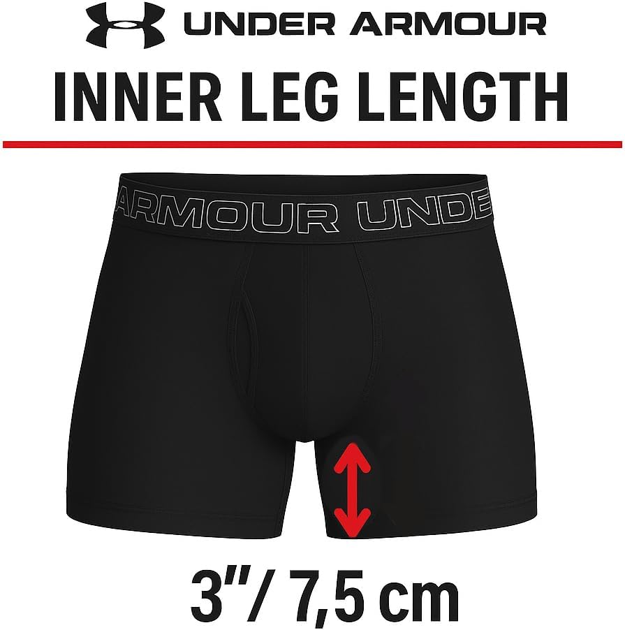Under Armour Performance Tech Bokserki męskie, 3-pak,