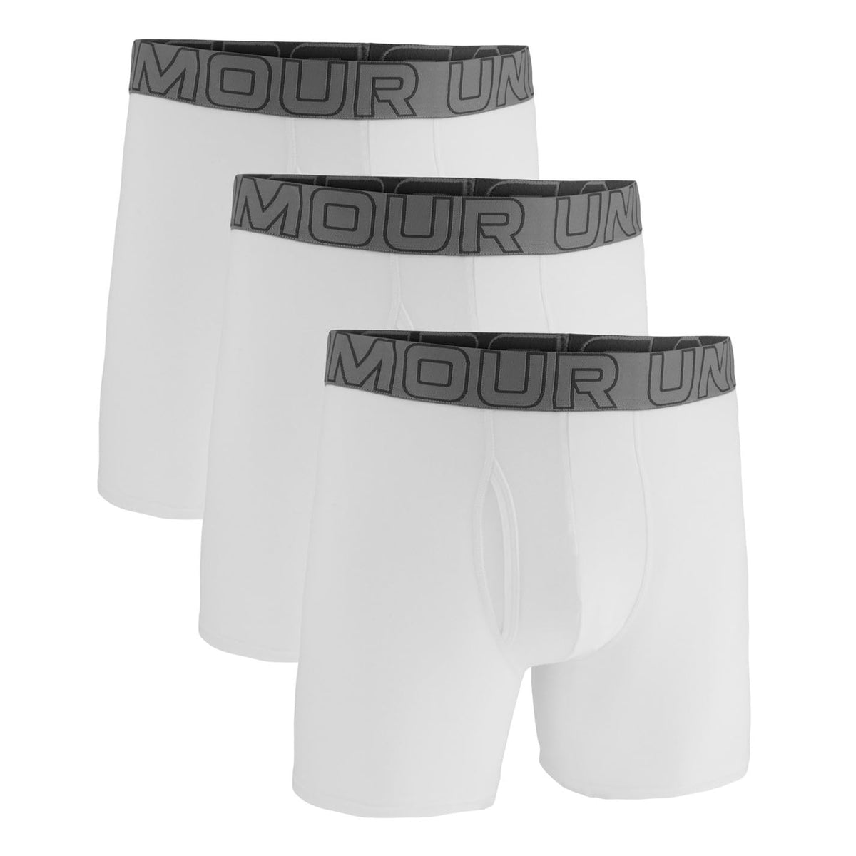Under Armour Krótkie bokserki Mężczyźni Męskie bokserki bawełniane 15 cm, 3-pak