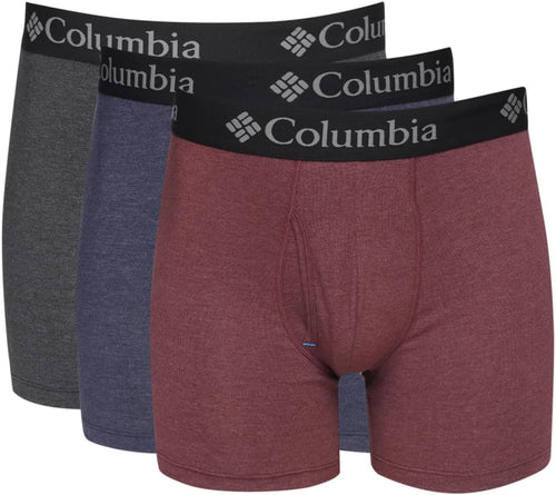 Columbia Męskie bokserki Performance Cotton Stretch - 3-pak bokserek (3 sztuki)