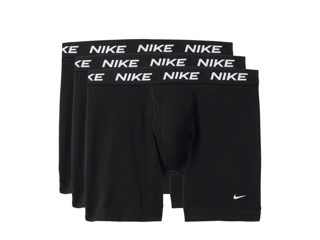 Nike Herren-Boxershorts aus Baumwolle, Stretch, mit Eingriff (3er-Pack)