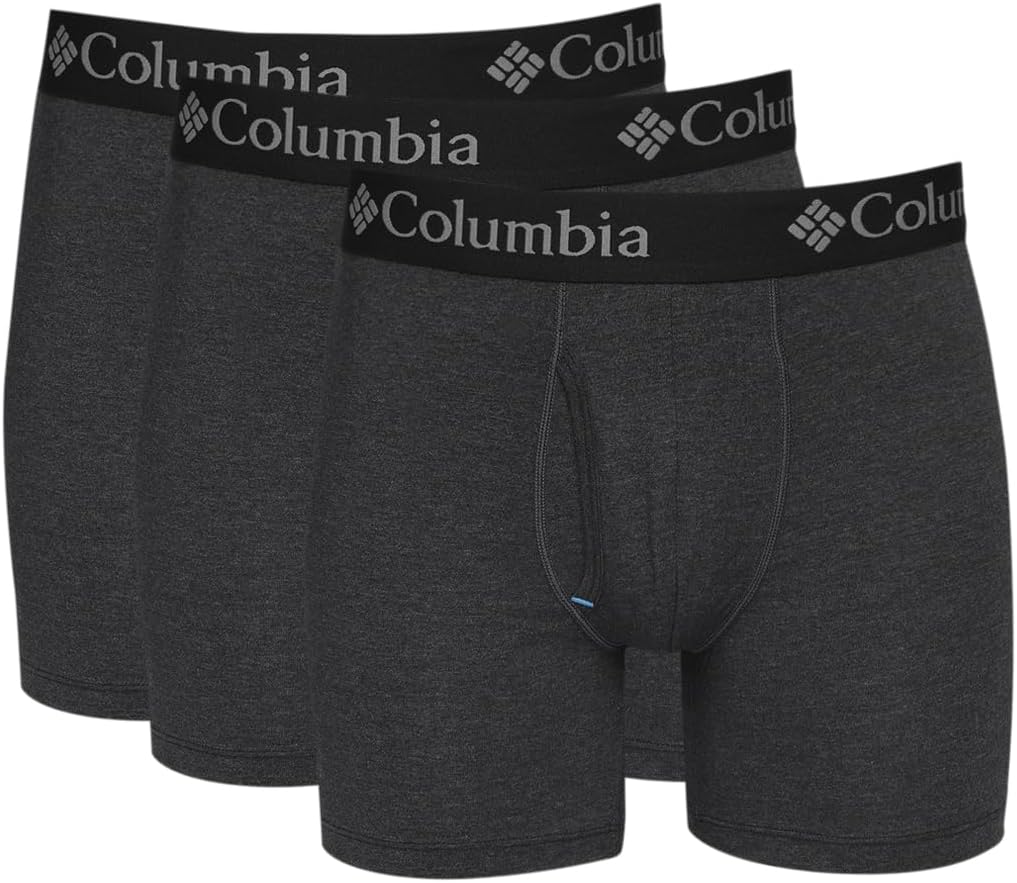Columbia Męskie bokserki Performance Cotton Stretch - 3-pak bokserek (3 sztuki)