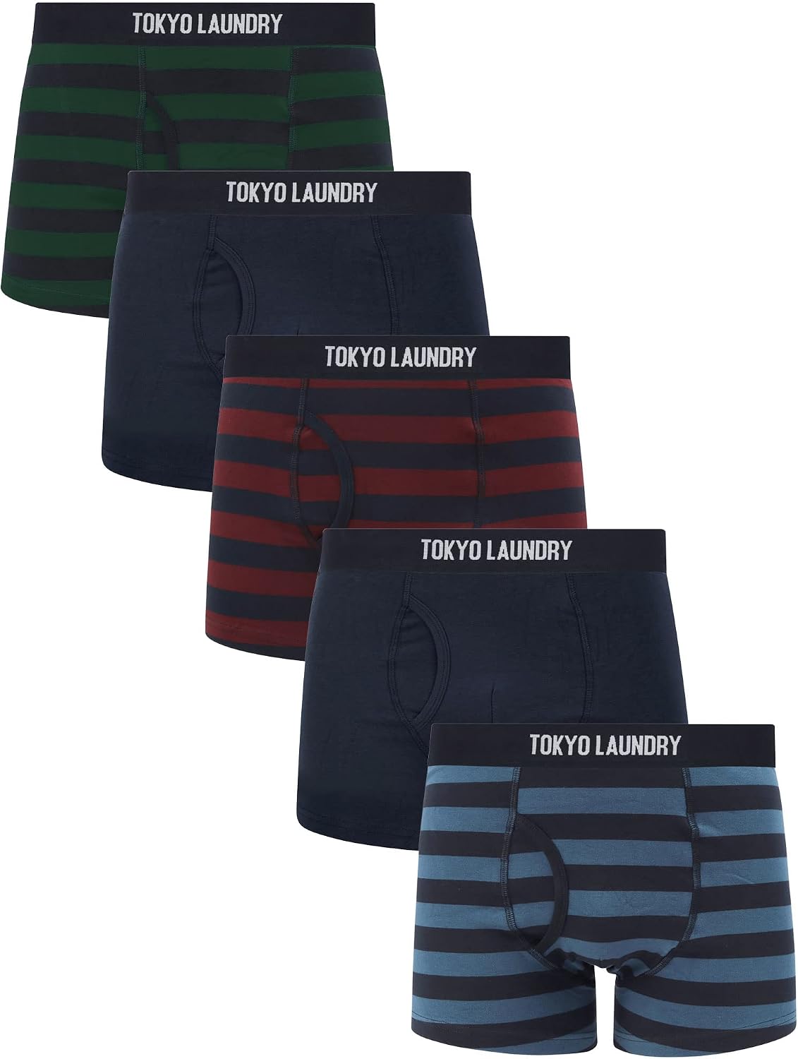 Tokyo Laundry Zestaw bokserek męskich 5 szt