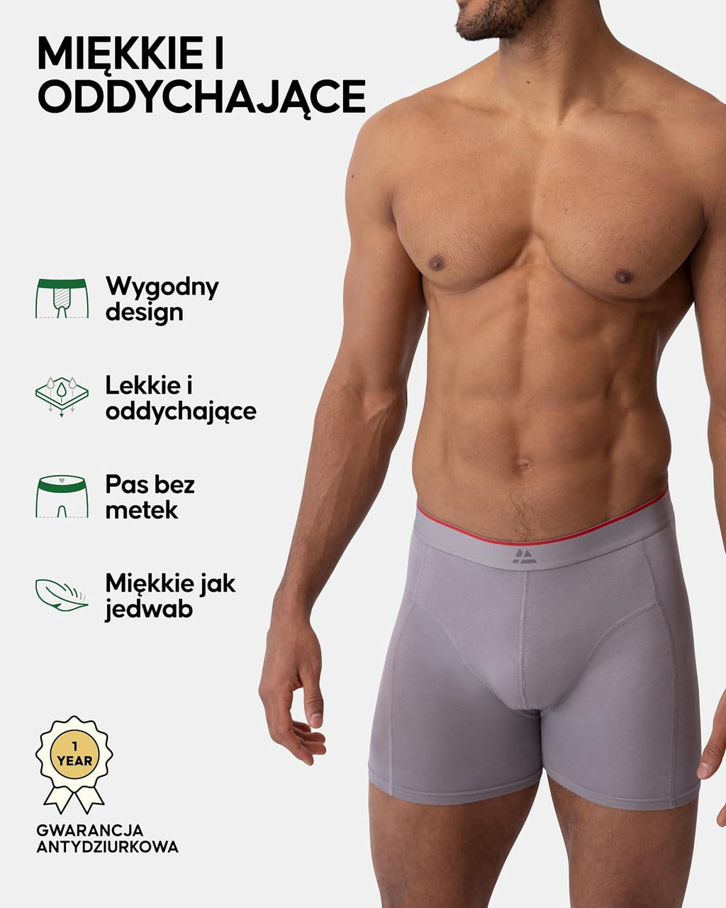 DANISH ENDURANCE Bambusowe Bokserki