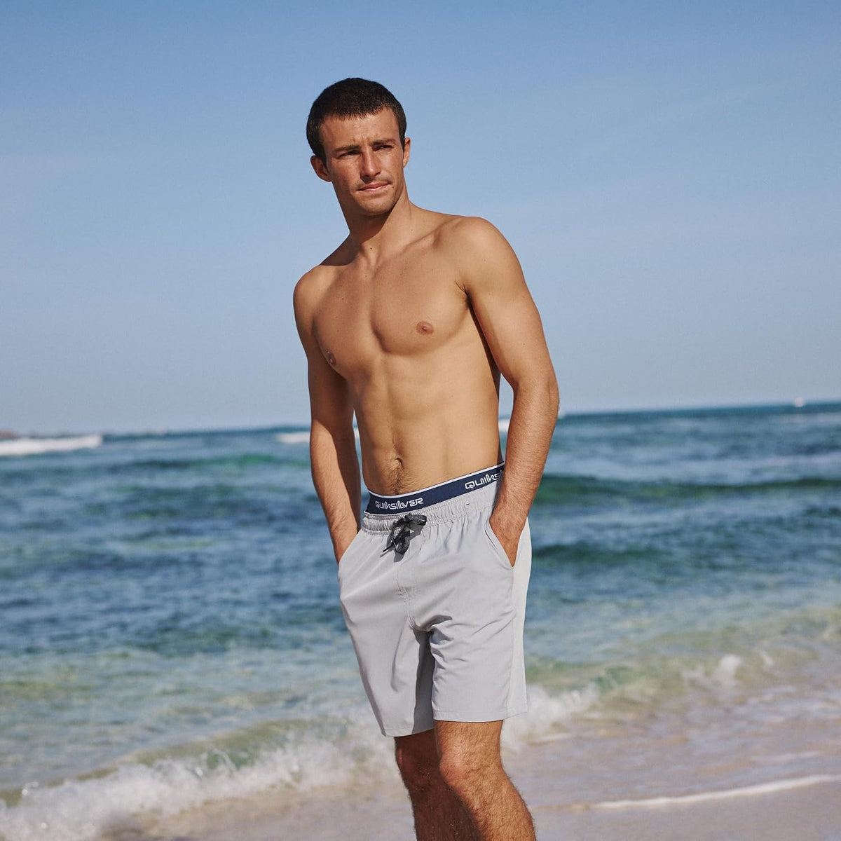 Quiksilver Mens Underwear, 4 Pack Supersoft Brushed Polyester Boxer Briefs