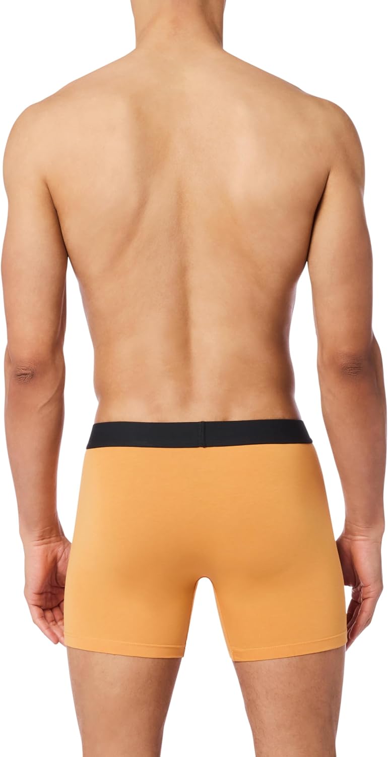 Levi's Men's 5-pack Boxer Brief, Soft Cotton, Tag-free, Breathable Comfort