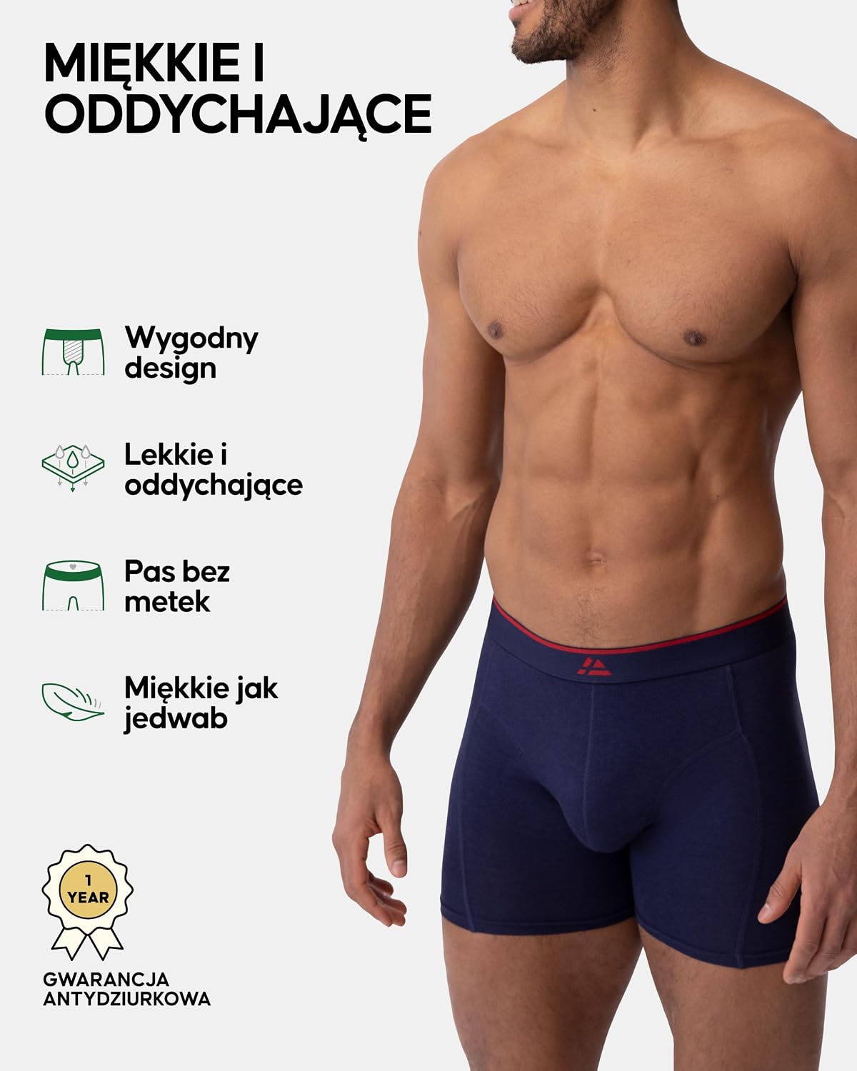 DANISH ENDURANCE Bambusowe Bokserki