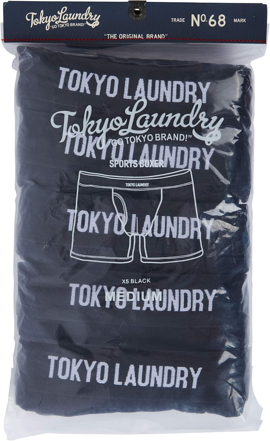 Tokyo Laundry Zestaw bokserek męskich 5 szt