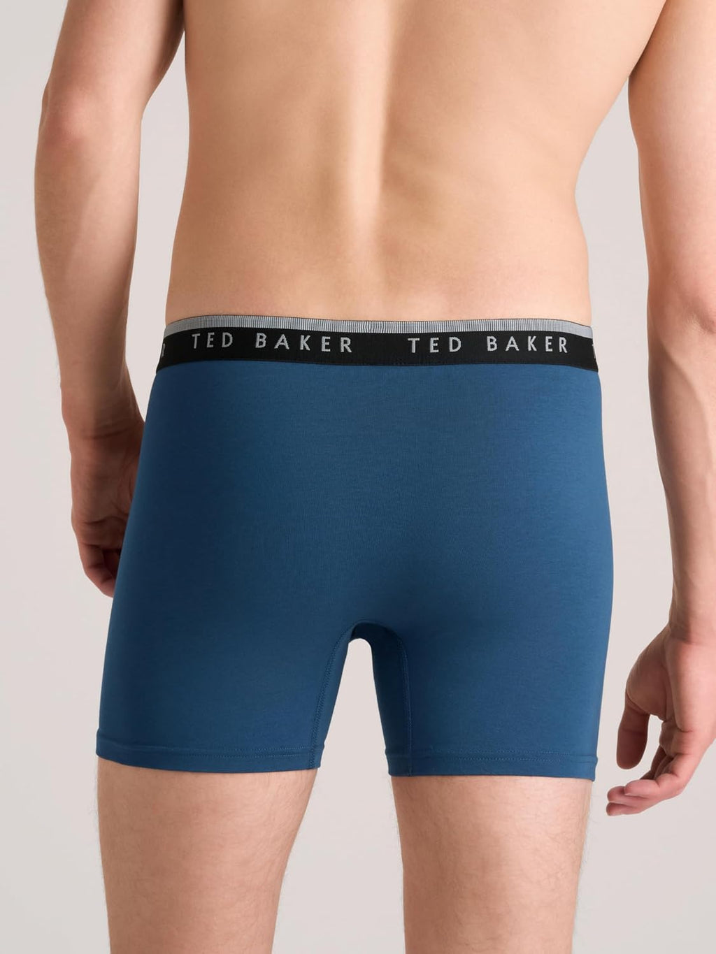 Ted Baker Męskie 4-pak bawełnianych bokserek ze stretchem (4 sztuki)