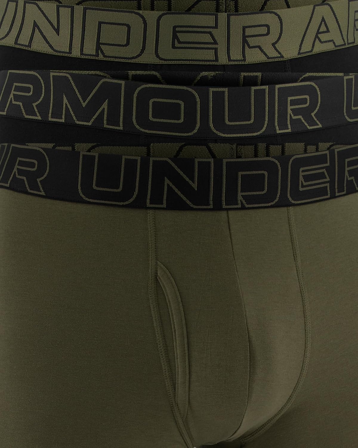 Under Armour Krótkie bokserki Mężczyźni Męskie bokserki bawełniane 15 cm, 3-pak