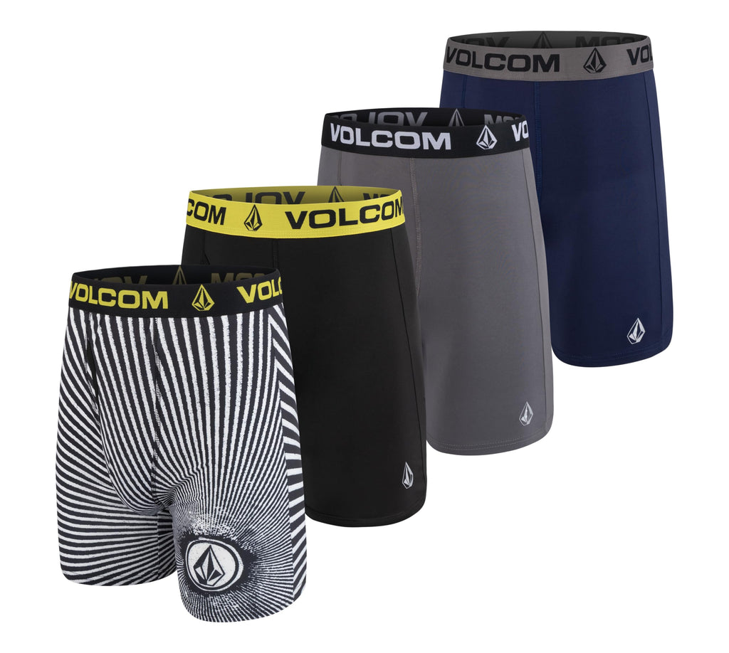 Volcom Męskie bokserki sportowe z poliestru i elastanu