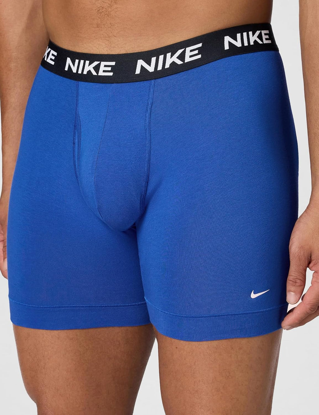 Nike Herren-Boxershorts aus Baumwolle, Stretch, mit Eingriff (3er-Pack)